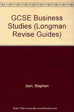 Seller image for GCSE Business Studies (Longman Revise Guides) for sale by WeBuyBooks