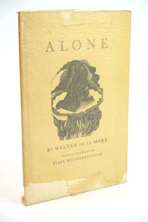 Imagen del vendedor de ALONE a la venta por Stella & Rose's Books, PBFA