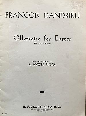 Offertoire for Easter (O Filii et Filiae) [Arranged for Organ]