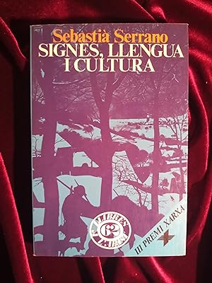 Image du vendeur pour Signes llengua i cultura mis en vente par Llibreria Fnix