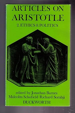 Immagine del venditore per Articles on Aristotle. Vol. 2 Ethics and Politics venduto da CARDINAL BOOKS  ~~  ABAC/ILAB
