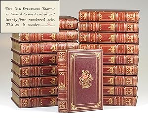 Imagen del vendedor de The New Grant White Shakespeare. The Comedies, Histories, Tragedies, and Poems of William Shakespeare. Set Number 4 of the Old Stratford Edition, complete in 18 finely bound volumes a la venta por Churchill Book Collector ABAA/ILAB/IOBA