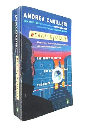Imagen del vendedor de Death in Sicily: The First Three Novels in the Inspector Montalbano Series--The Shape of Water; The Terra-Cotta Dog; The Snack Thief (An Inspector Montalbano Mystery) a la venta por The Parnassus BookShop