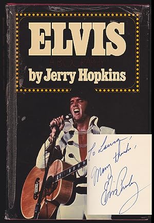 Image du vendeur pour Elvis: A Biography (SIGNED & INSCRIBED by Elvis Presley) mis en vente par JNBookseller