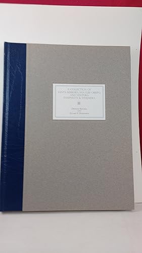 Seller image for A COLLECTION OF SANTA BARBARA, SAN LUIS OBISPO, AND VENTURA PAMPHLETS & EPHEMERA [formed bhy Clifton F. Smith] for sale by Live Oak Booksellers