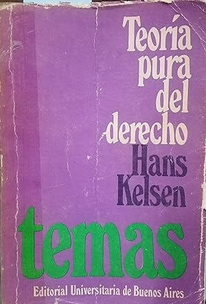 Seller image for Teora pura del derecho : introduccin a la ciencia del derecho for sale by Librera Monte Sarmiento