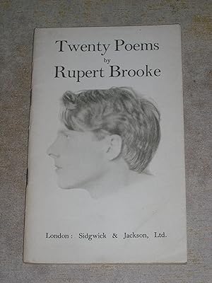 Seller image for Twenty Poems By Rupert Brook for sale by Neo Books