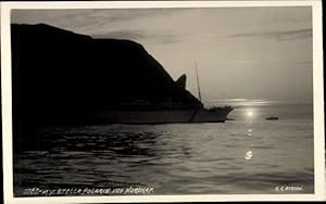 Immagine del venditore per Ansichtskarte / Postkarte Hornvika Nordkap Norwegen, MV Stella Solaris ved Nordkap, BDS Bergenske Dampskibsselskab venduto da akpool GmbH