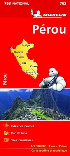 Bild des Verkufers fr Peru - Michelin National Map 763 (Folded) zum Verkauf von Grand Eagle Retail