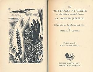 Seller image for The Old House at Coate and Other Hitherto Unpublished Essays for sale by Barter Books Ltd