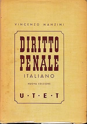 Trattato di Diritto Penale Italiano, vol. 5^