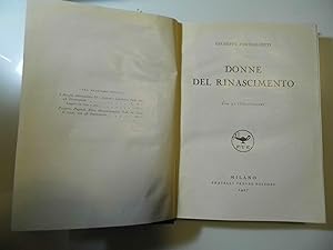 Immagine del venditore per DONNE DEL RINASCIMENTO venduto da Historia, Regnum et Nobilia