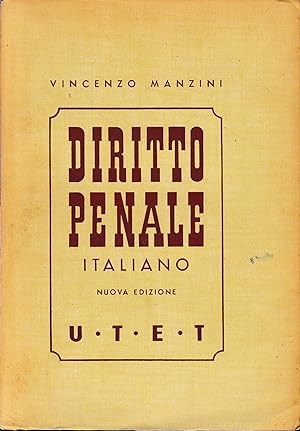Trattato di Diritto Penale Italiano, vol. 7^