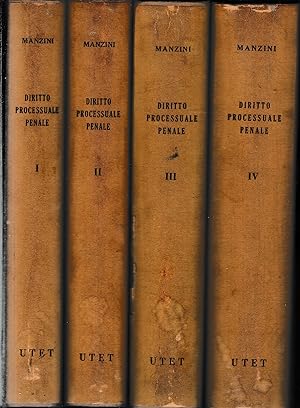 Trattato di Diritto Processuale Italiano, quattro volumi.