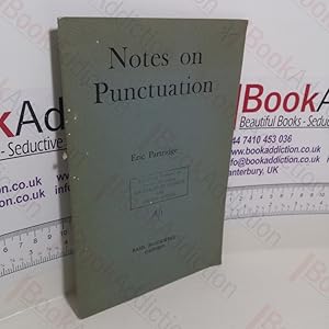 Notes on Punctuation