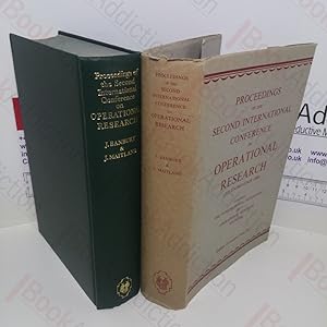 Image du vendeur pour Proceedings of the Second International Conference on Operational Research (Aix-en-Provence, 1960) mis en vente par BookAddiction (ibooknet member)