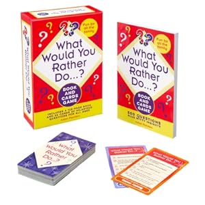 Immagine del venditore per What Would You Rather Do.? Book and Cards Game: Includes a 128-Page Book and 50 Cards of Hilarious Questions for All Ages (Paperback or Softback) venduto da BargainBookStores