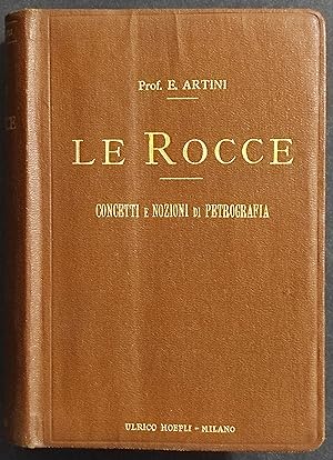 Le Rocce - E. Artini - Ed. Hoepli - 1919
