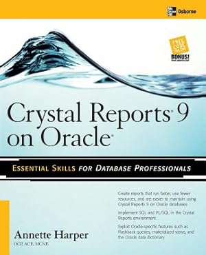 Imagen del vendedor de Crystal Reports 9 on Oracle (Paperback or Softback) a la venta por BargainBookStores