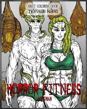 Seller image for Adult Coloring Book Horror Fitness: Triathlon Aliens (Paperback or Softback) for sale by BargainBookStores