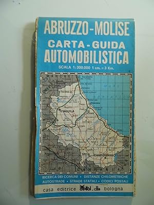 ABRUZZO - MOLISE CARTA GUIDA AUTOMOBILISTICA