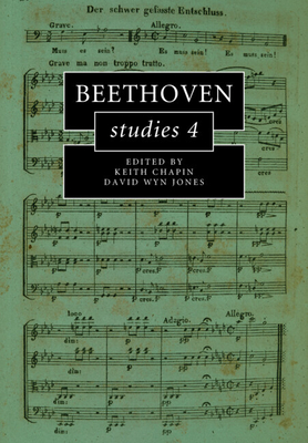 Imagen del vendedor de Beethoven Studies 4 (Paperback or Softback) a la venta por BargainBookStores