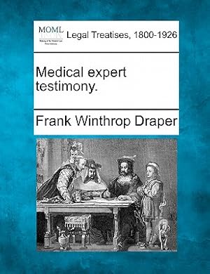 Imagen del vendedor de Medical Expert Testimony. (Paperback or Softback) a la venta por BargainBookStores