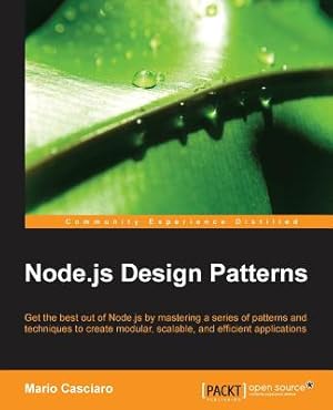 Imagen del vendedor de Node.js Design Patterns (Paperback or Softback) a la venta por BargainBookStores