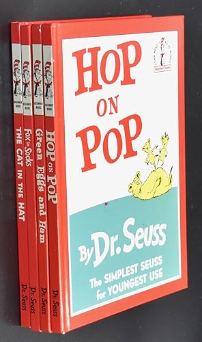 Imagen del vendedor de Set of Four Hardbacks. 'The Cat in the Hat', 'Green Eggs and Ham,''Hop on Pop' and 'Fox in Socks' . As New a la venta por Libris Books