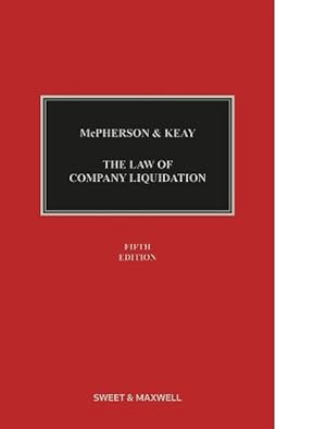 Immagine del venditore per McPherson & Keay's Law of Company Liquidation (Hardcover) venduto da CitiRetail