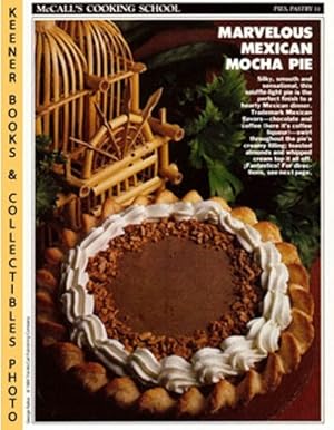 McCall's Cooking School Recipe Card: Pies, Pastry 31 - Mexican Chocolate Pie : Replacement McCall...