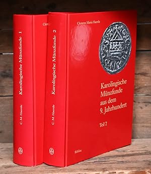 Bild des Verkufers fr Karolingische Mnzfunde aus dem 9. Jahrhundert. 2 Teile in 2 Bnden. zum Verkauf von Antiquariat Thomas Rezek