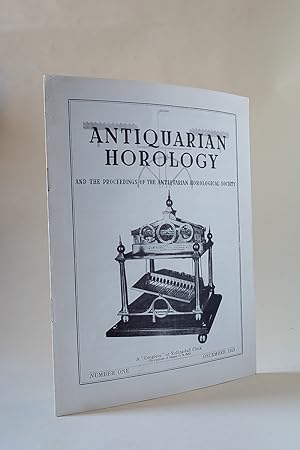Antiquarian Horology and The Proceedings of The Antiquarian Horological Society