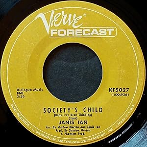 Seller image for Society's Child (Baby I've Been Thinking) / Letter To Jon [7" 45 rpm Single] for sale by Kayleighbug Books, IOBA