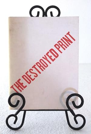 Immagine del venditore per The Destroyed Print venduto da Structure, Verses, Agency  Books