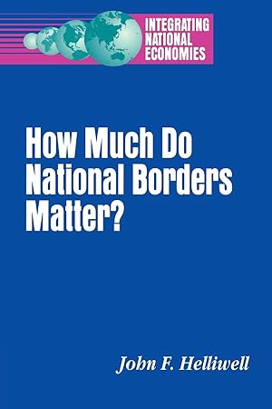 Image du vendeur pour How Much Do National Borders Matter? mis en vente par moluna