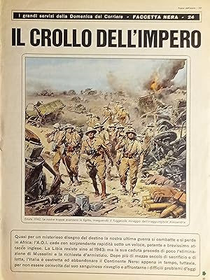 Seller image for Inserti della Domenica del Corriere - Faccetta Nera N. 24 - Crollo dell'Impero for sale by Chartaland