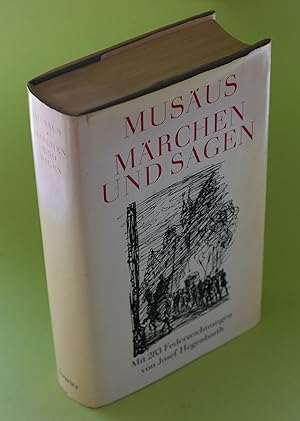 Bild des Verkufers fr Mrchen und Sagen. Johann Karl August Musus. Mit 283 Zeichnungen von Josef Hegenbarth. [Hrsg. von Hans Marquardt] zum Verkauf von Antiquariat Biebusch