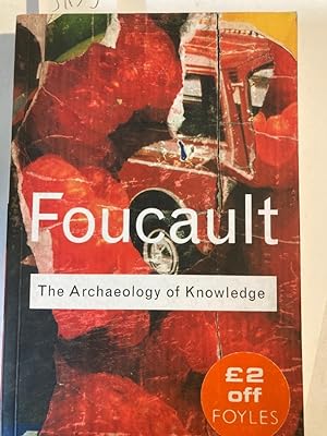 Imagen del vendedor de The Archaeology of Knowledge. a la venta por Plurabelle Books Ltd