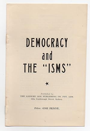 Demoracy and the "Isms"