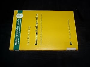 Seller image for Kommunikationsverben. Konzeptuelle Ordnung und semantische Reprsentation. (= Studien zur deutschen Sprache; Bd. 24). for sale by Antiquariat Andree Schulte