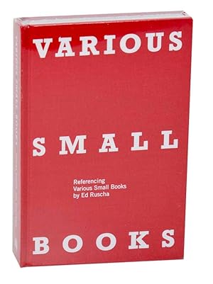 Image du vendeur pour Various Small Books: Referencing Various Small Books by Ed Ruscha mis en vente par Jeff Hirsch Books, ABAA