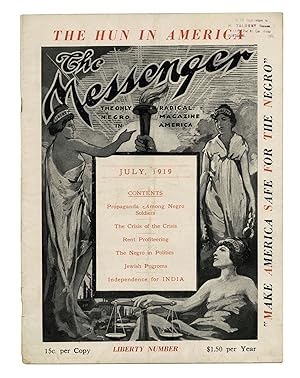 Bild des Verkufers fr The Messenger: The Only Radical Negro Magazine in America. July, 1919 zum Verkauf von Burnside Rare Books, ABAA