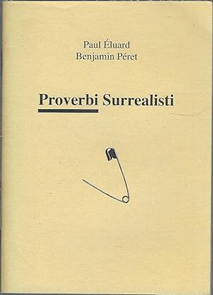 Seller image for PROVERBI SURREALISTI for sale by Libreria Rita Vittadello