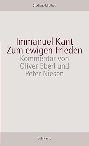 Seller image for Zum ewigen Frieden for sale by moluna