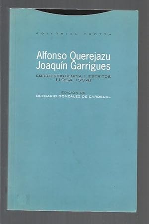 Seller image for CORRESPONDENCIA Y ESCRITOS 81954-1974) for sale by Desvn del Libro / Desvan del Libro, SL