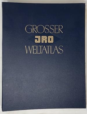 Grosser JRO Weltatlas Permanentausgabe mit 191 bis 14farbigen Landkartenseiten mit über 178000 Na...