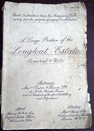 Sale of a Large portion of the Famous Longleat Estate in Somerset and Wiltshire under instruction...