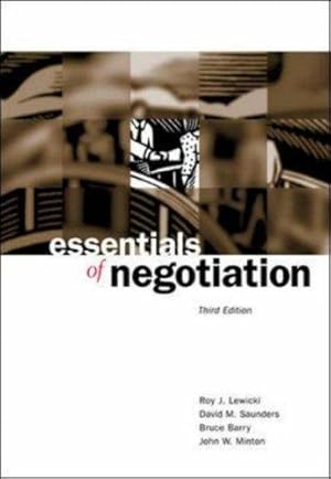 Image du vendeur pour Essentials of Negotiation mis en vente par WeBuyBooks