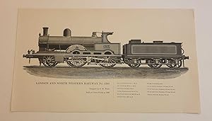 Imagen del vendedor de London & North Western No. 3105, c.1890 (Railway Engraving, 1964) a la venta por Maynard & Bradley